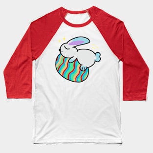 Rabbit on egg Baseball T-Shirt